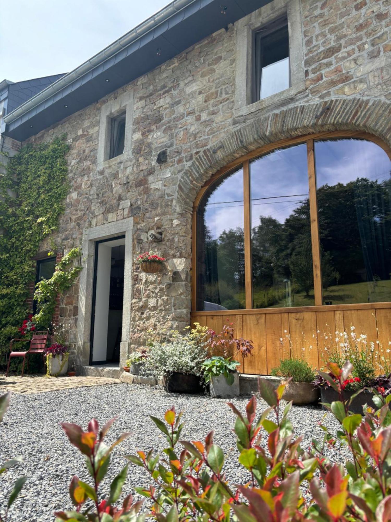 B&B Les Oiseaux De Passage Harre Exterior foto